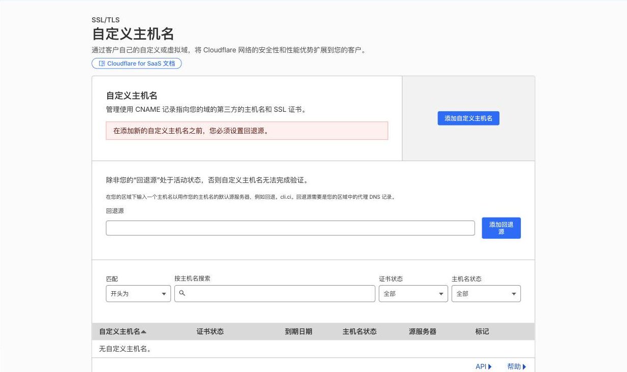 回退源设置界面